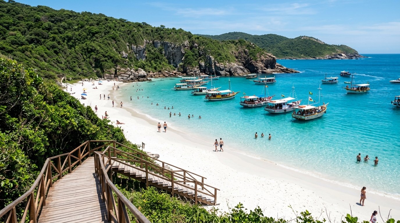 Passeio em Arraial do Cabo